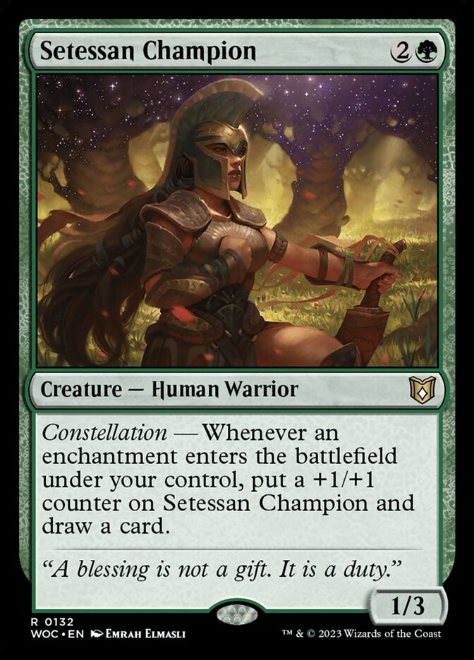 Campeã Setessana / Setessan Champion - Magic: The Gathering - MoxLand