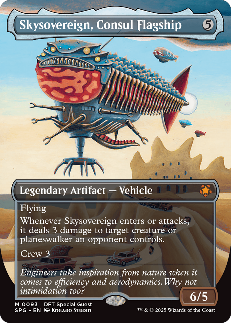 Soberana Celeste, Capitânia do Cônsul / Skysovereign, Consul Flagship - Magic: The Gathering - MoxLand