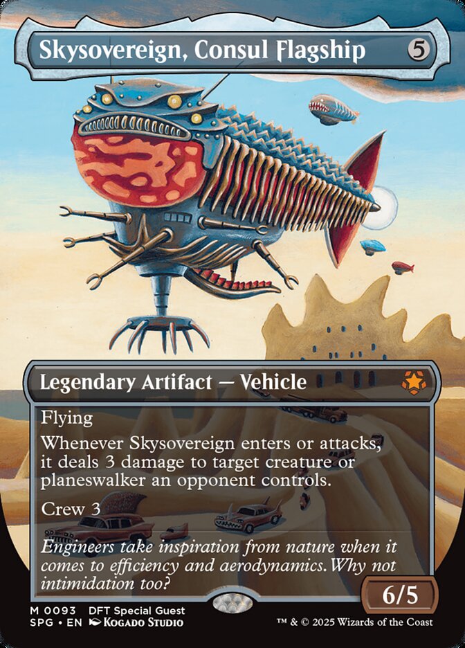 Soberana Celeste, Capitânia do Cônsul / Skysovereign, Consul Flagship - Magic: The Gathering - MoxLand