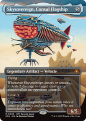 Soberana Celeste, Capitânia do Cônsul / Skysovereign, Consul Flagship - Magic: The Gathering - MoxLand