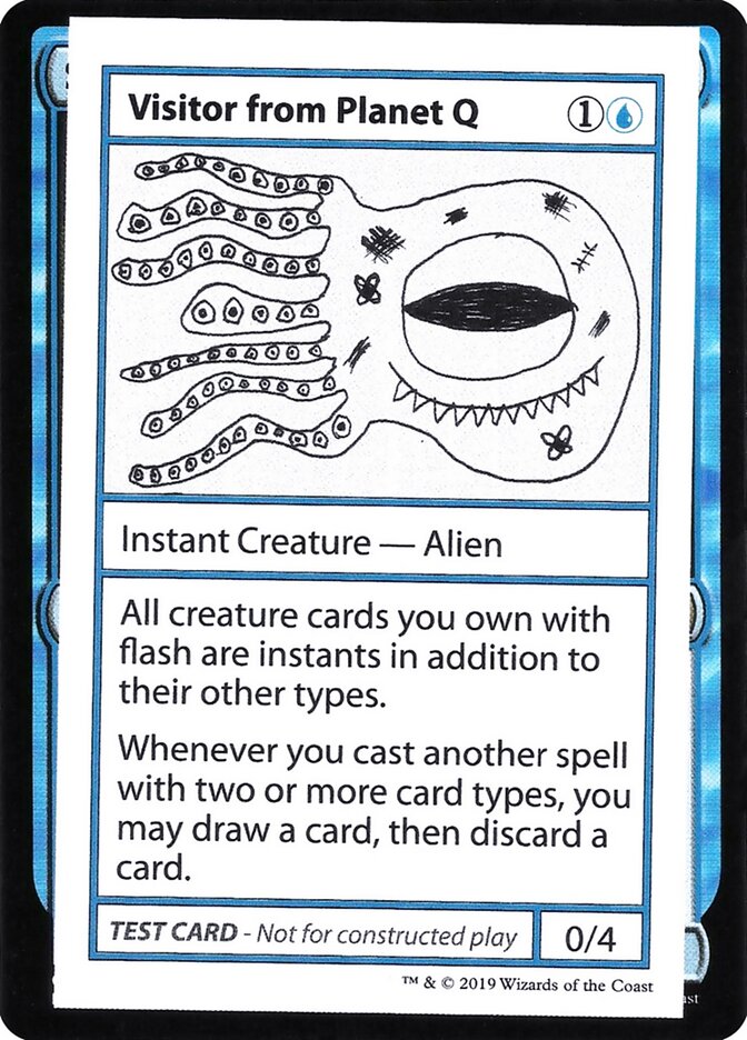 Visitor from Planet Q - Magic: The Gathering - MoxLand