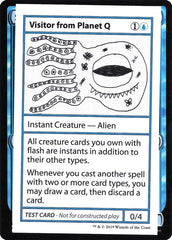 Visitor from Planet Q - Magic: The Gathering - MoxLand