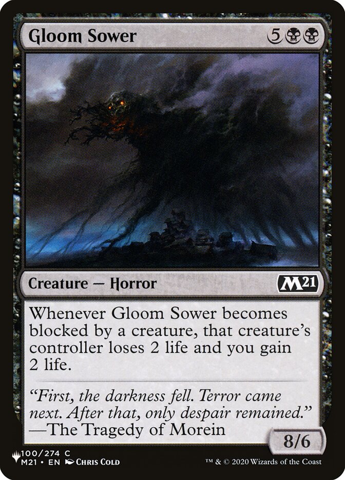 Semeador Sombrio / Gloom Sower - Magic: The Gathering - MoxLand