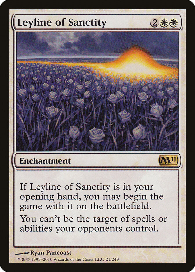 Linha de Força da Santidade / Leyline of Sanctity - Magic: The Gathering - MoxLand