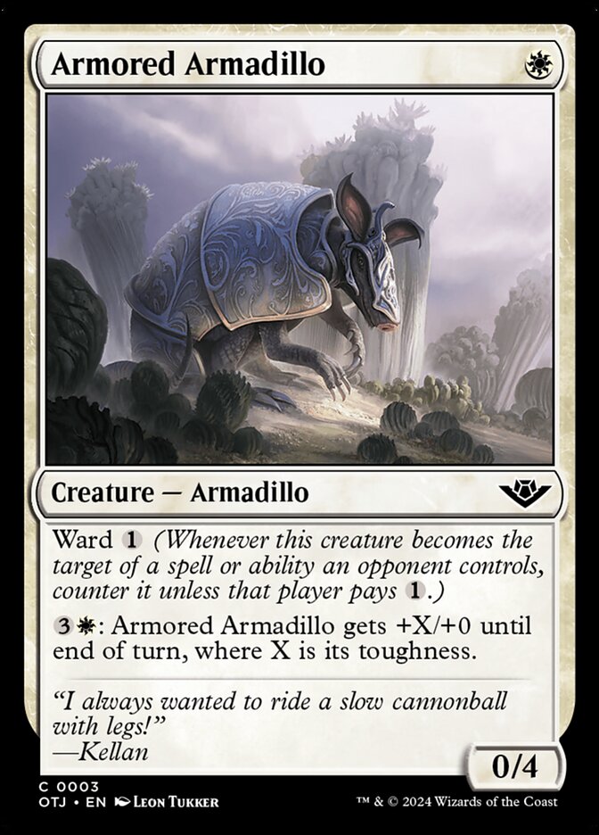 Tatu Blindado / Armored Armadillo - Magic: The Gathering - MoxLand