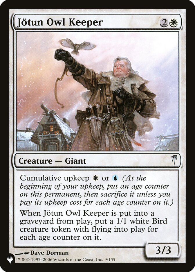 Guardião de Coruja Jötun / Jötun Owl Keeper - Magic: The Gathering - MoxLand