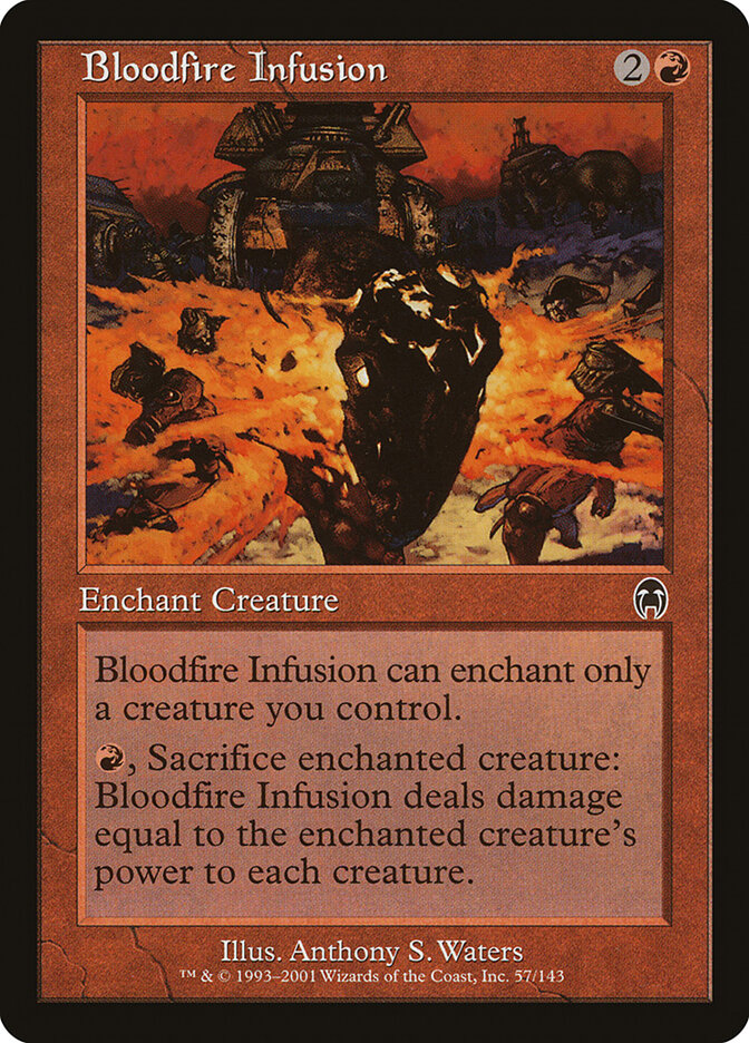 Infusão de Sangue Quente / Bloodfire Infusion - Magic: The Gathering - MoxLand