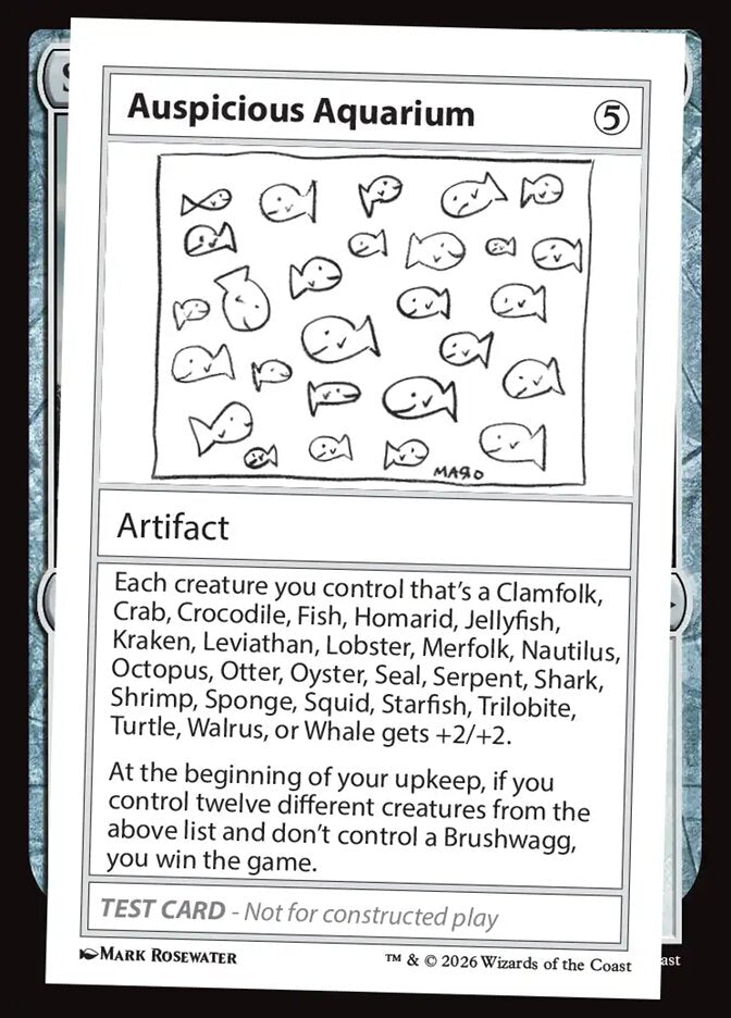 Auspicious Aquarium - Magic: The Gathering - MoxLand