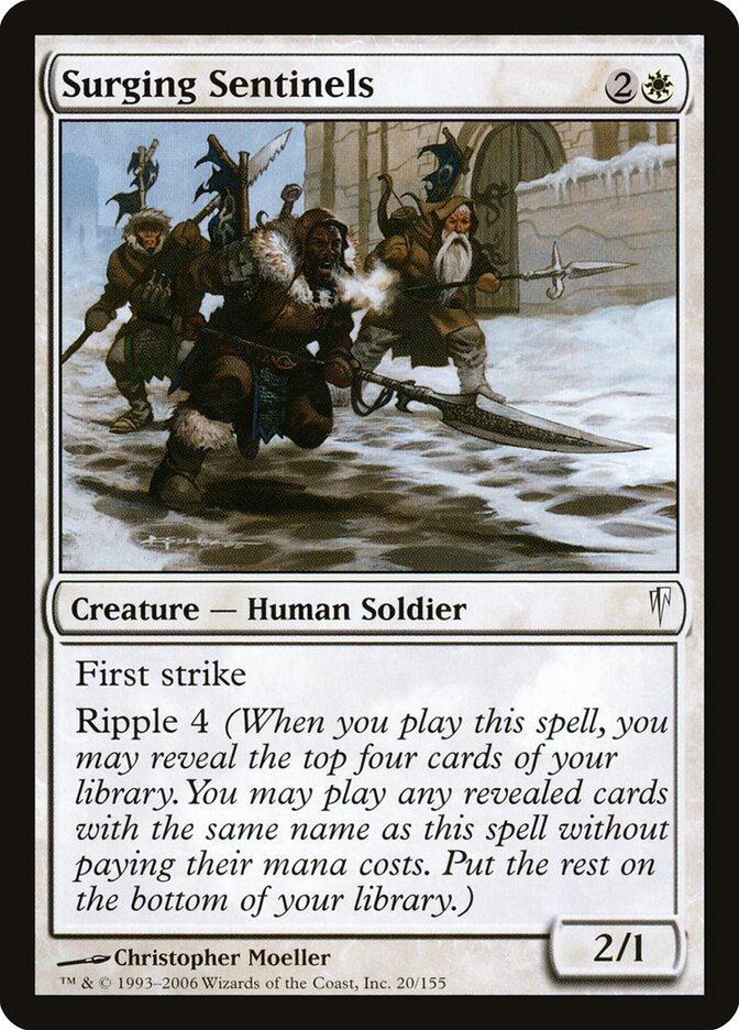 Sentinelas Ondulantes / Surging Sentinels - Magic: The Gathering - MoxLand