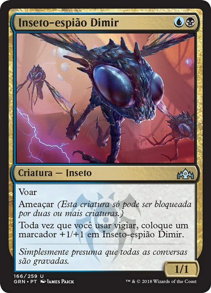 Inseto-espião Dimir / Dimir Spybug - Magic: The Gathering - MoxLand