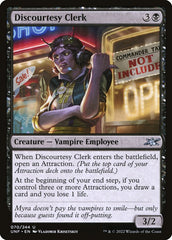 Discourtesy Clerk - Magic: The Gathering - MoxLand