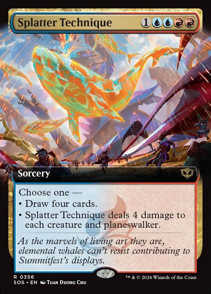 Splatter Technique - Magic: The Gathering - MoxLand