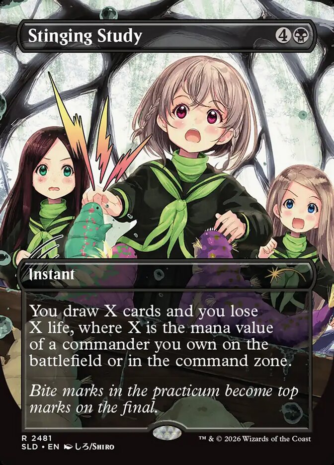 Estudo Pungente / Stinging Study - Magic: The Gathering - MoxLand