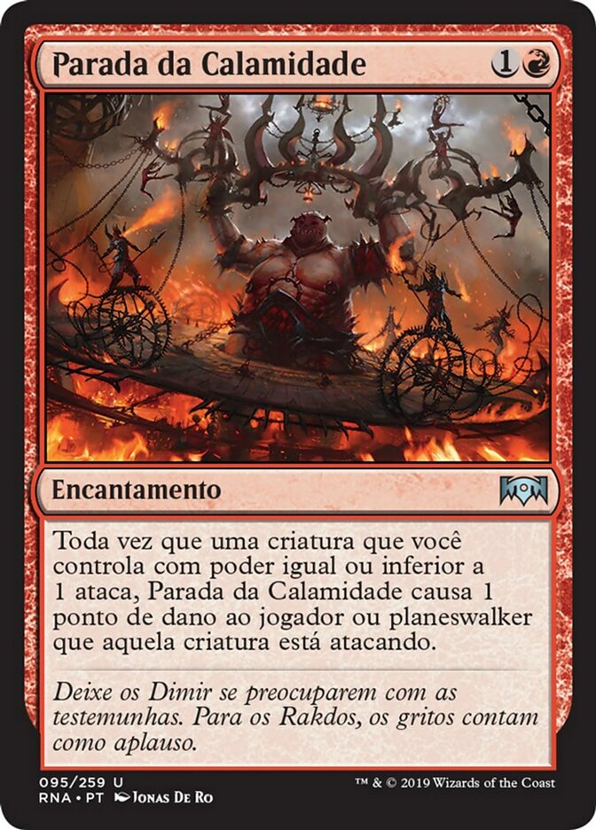 Parada da Calamidade / Cavalcade of Calamity - Magic: The Gathering - MoxLand