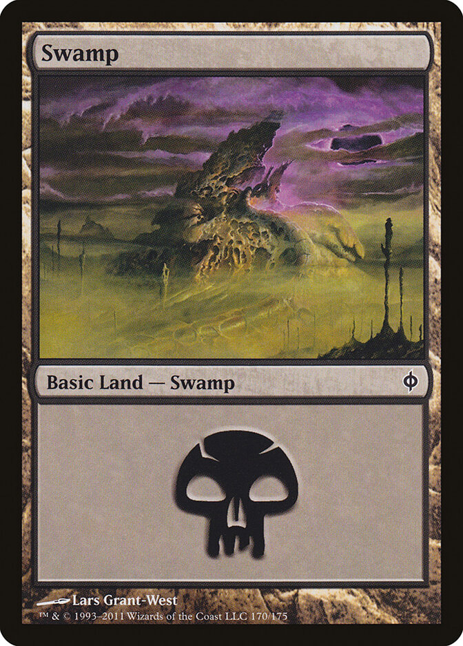 Pântano / Swamp - Magic: The Gathering - MoxLand