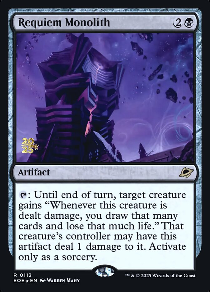Requiem Monolith - Magic: The Gathering - MoxLand