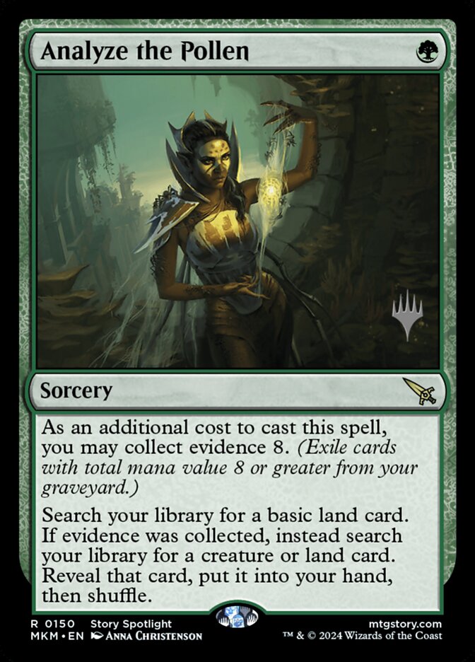Analisar o Pólen / Analyze the Pollen - Magic: The Gathering - MoxLand