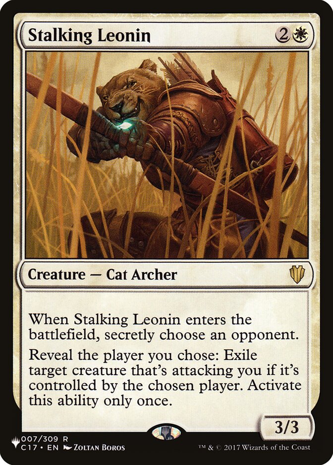 Leonina à Espreita / Stalking Leonin - Magic: The Gathering - MoxLand