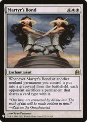 Martyr's Bond - Magic: The Gathering - MoxLand