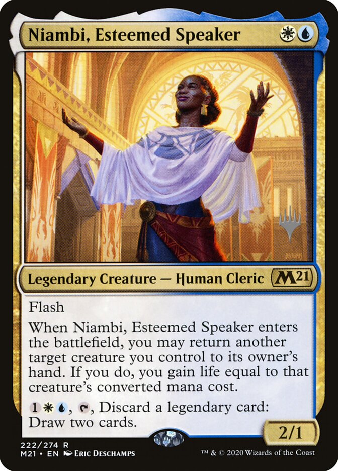 Niambi, Estimada Oradora / Niambi, Esteemed Speaker - Magic: The Gathering - MoxLand