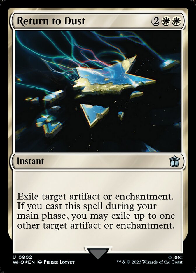 Voltar ao Pó / Return to Dust - Magic: The Gathering - MoxLand