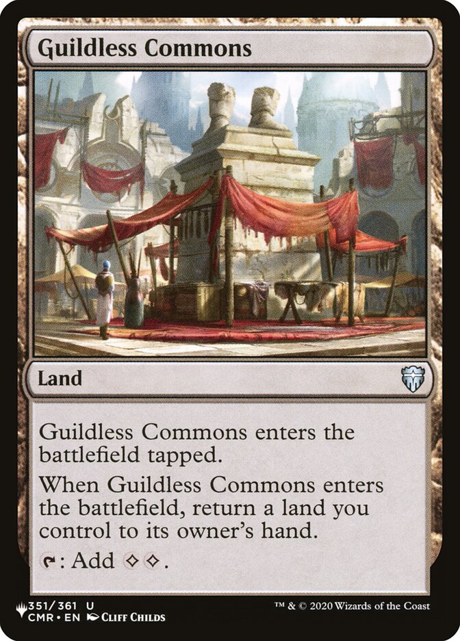Mercado dos Sem-guilda / Guildless Commons - Magic: The Gathering - MoxLand