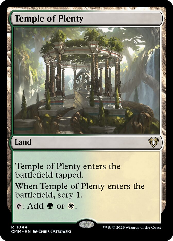 Templo da Fartura / Temple of Plenty - Magic: The Gathering - MoxLand