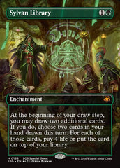 Grimório Silvestre / Sylvan Library - Magic: The Gathering - MoxLand