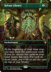 Grimório Silvestre / Sylvan Library - Magic: The Gathering - MoxLand