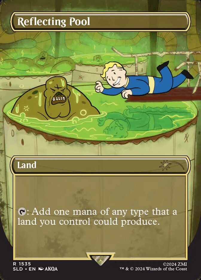 Lagoa Espelhada / Reflecting Pool - Magic: The Gathering - MoxLand