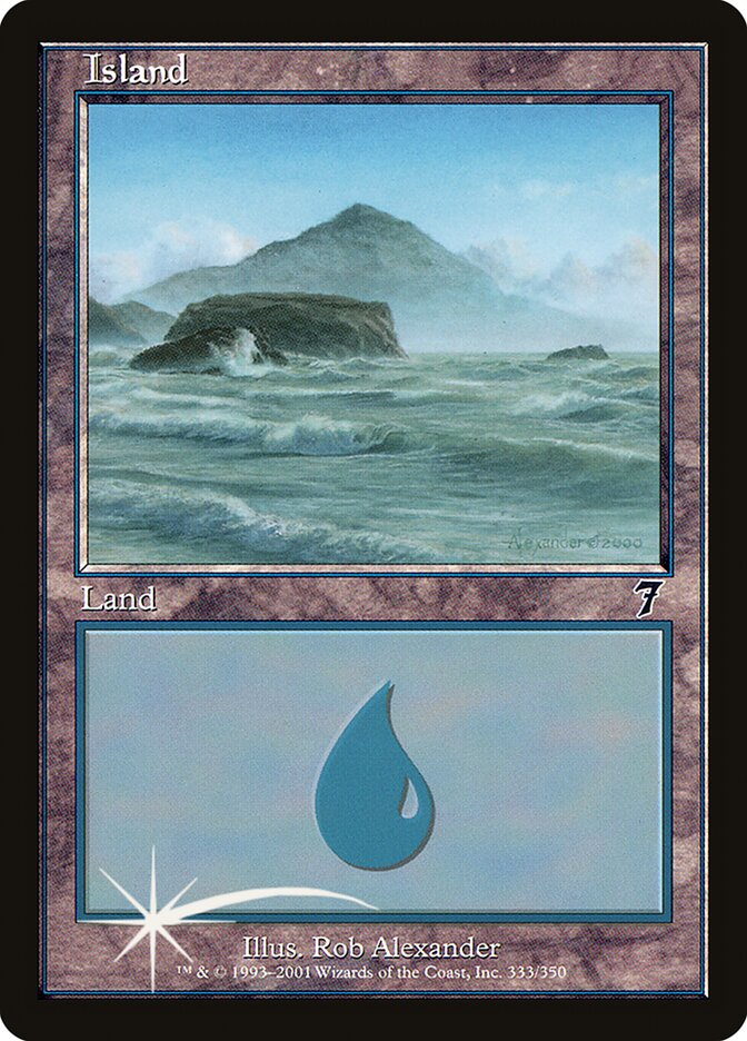 Ilha / Island - Magic: The Gathering - MoxLand