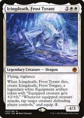 Morte Gélida, Tirano do Gelo / Icingdeath, Frost Tyrant - Magic: The Gathering - MoxLand