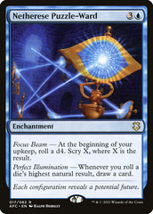 Proteção Enigmática Netherêsa / Netherese Puzzle-Ward - Magic: The Gathering - MoxLand