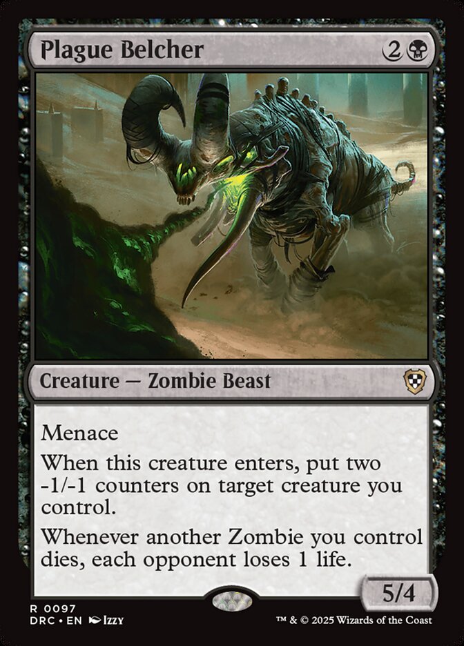 Vomitador de Peste / Plague Belcher - Magic: The Gathering - MoxLand