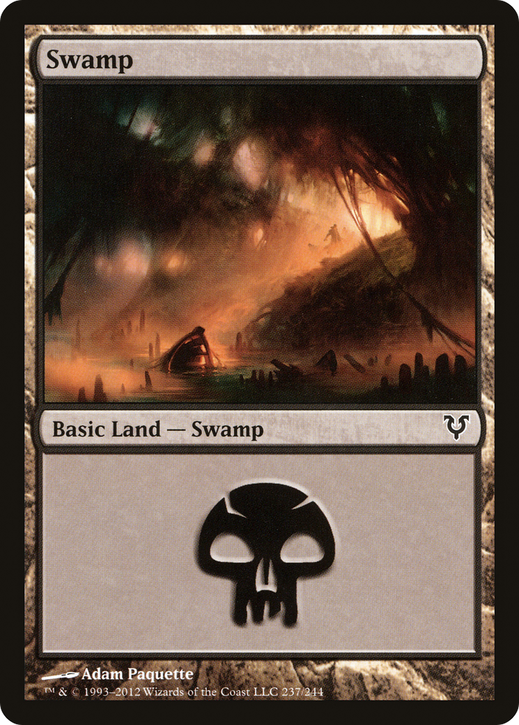 Pântano / Swamp - Magic: The Gathering - MoxLand