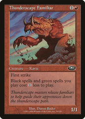 Familiar de Thunderscape / Thunderscape Familiar - Magic: The Gathering - MoxLand