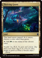 Bosque Vicejante / Thriving Grove - Magic: The Gathering - MoxLand