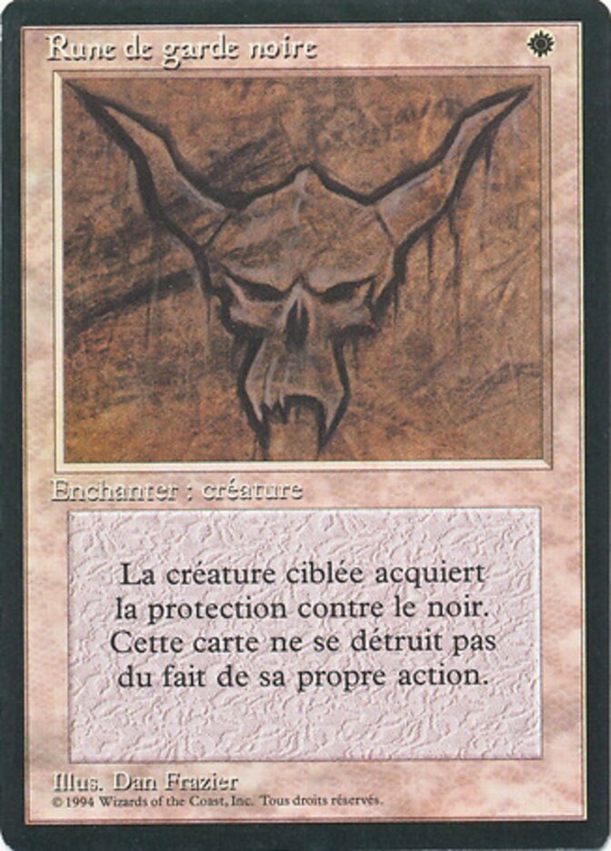 Defesa Preta / Black Ward - Magic: The Gathering - MoxLand