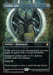 Machado da Linha de Força / Leyline Axe - Magic: The Gathering - MoxLand