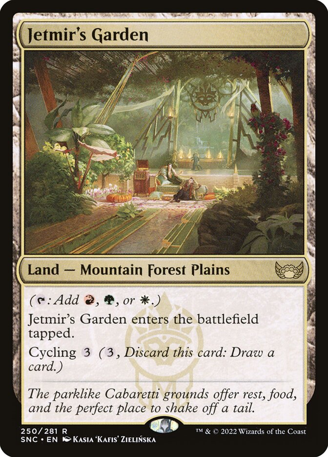 Jardim de Jetmir / Jetmir's Garden - Magic: The Gathering - MoxLand