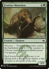 Mastodonte da Fronteira / Frontier Mastodon - Magic: The Gathering - MoxLand