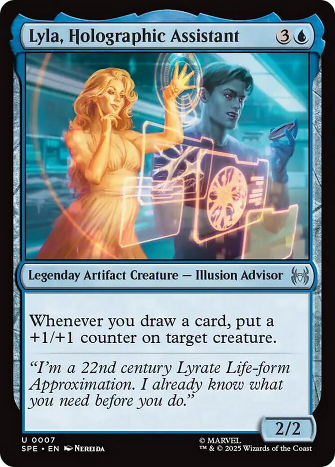 Lyla, Holographic Assistant - Magic: The Gathering - MoxLand