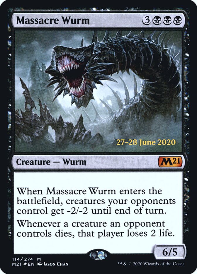 Vorme do Massacre / Massacre Wurm - Magic: The Gathering - MoxLand