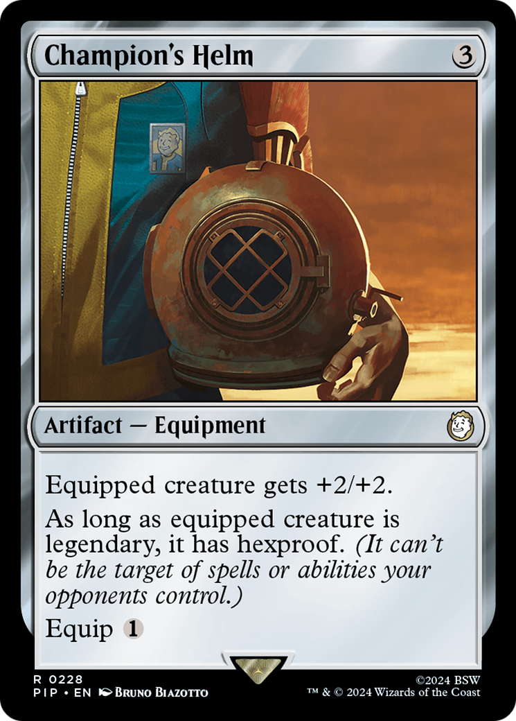 Elmo do Campeão / Champion's Helm - Magic: The Gathering - MoxLand