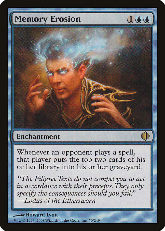 Erosão de Memória / Memory Erosion - Magic: The Gathering - MoxLand