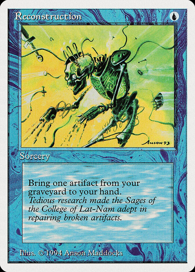 Reconstruction - Magic: The Gathering - MoxLand