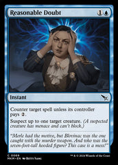 Dúvida Razoável / Reasonable Doubt - Magic: The Gathering - MoxLand