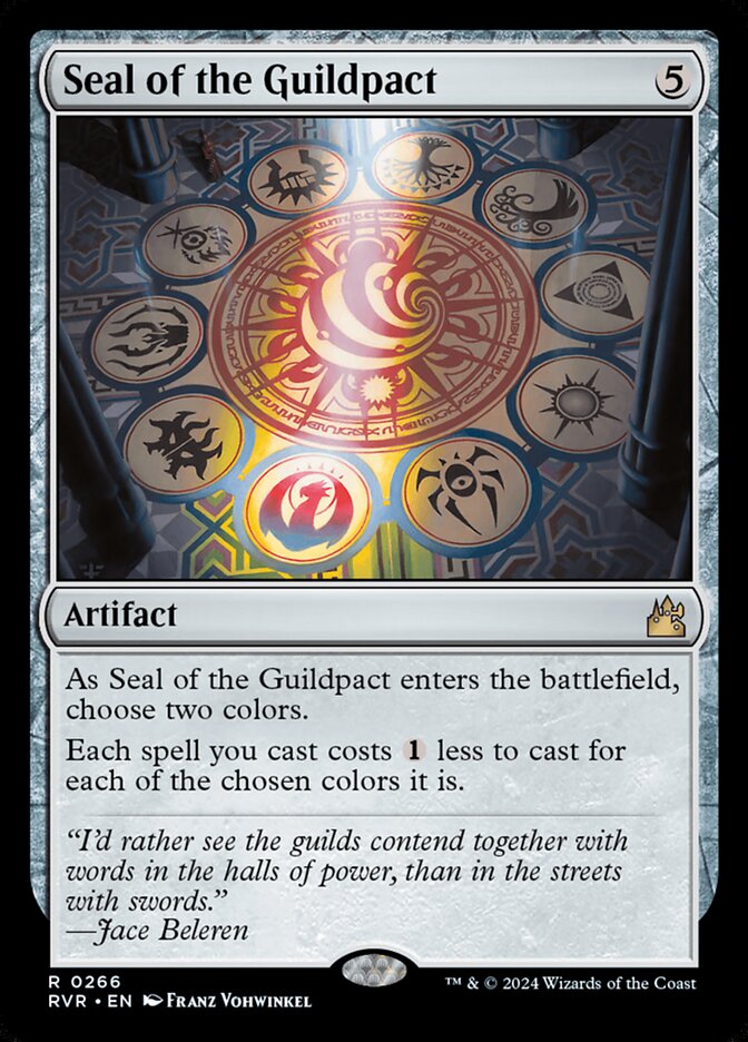 Selo do Pacto das Guildas / Seal of the Guildpact - Magic: The Gathering - MoxLand