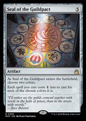 Selo do Pacto das Guildas / Seal of the Guildpact - Magic: The Gathering - MoxLand