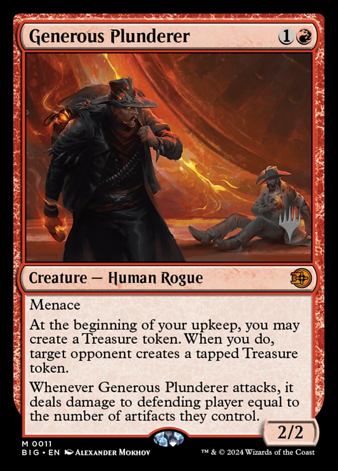 Saqueador Generoso / Generous Plunderer - Magic: The Gathering - MoxLand